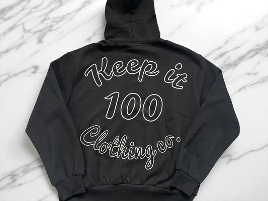 KEEP IT 100 MENS BOX HOOD