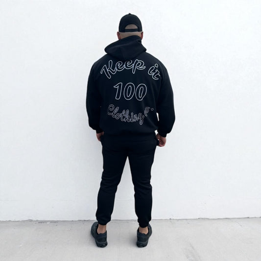 KEEP IT 100 MENS BOX HOOD